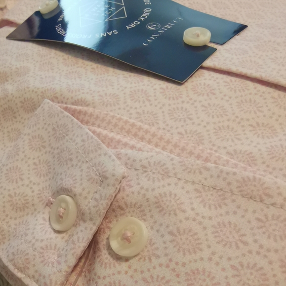 🎁🆕 CONSTRUCT Men's Performance Dress Shirt Stretch Size 14.5 Sleeve 32/33 NWT - Picture 6 of 8